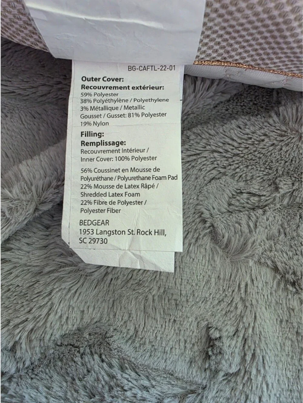 BEDGEAR Glacier 1.0 Ver-Tex Performance Pillow